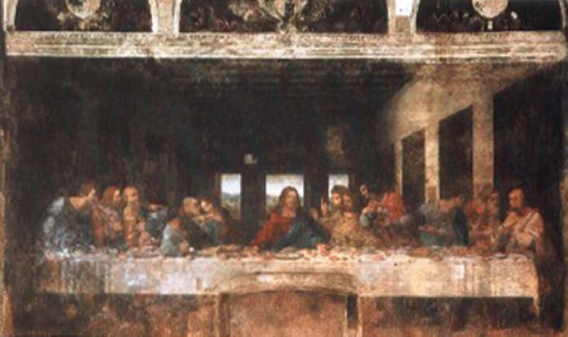 LEONARDO da Vinci The Last Supper oil painting picture
